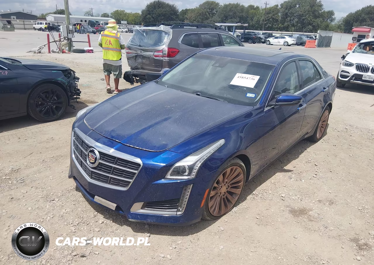 2014 Cadillac Cts Luxury VIN:1G6AX5SX1E0196497 - 2