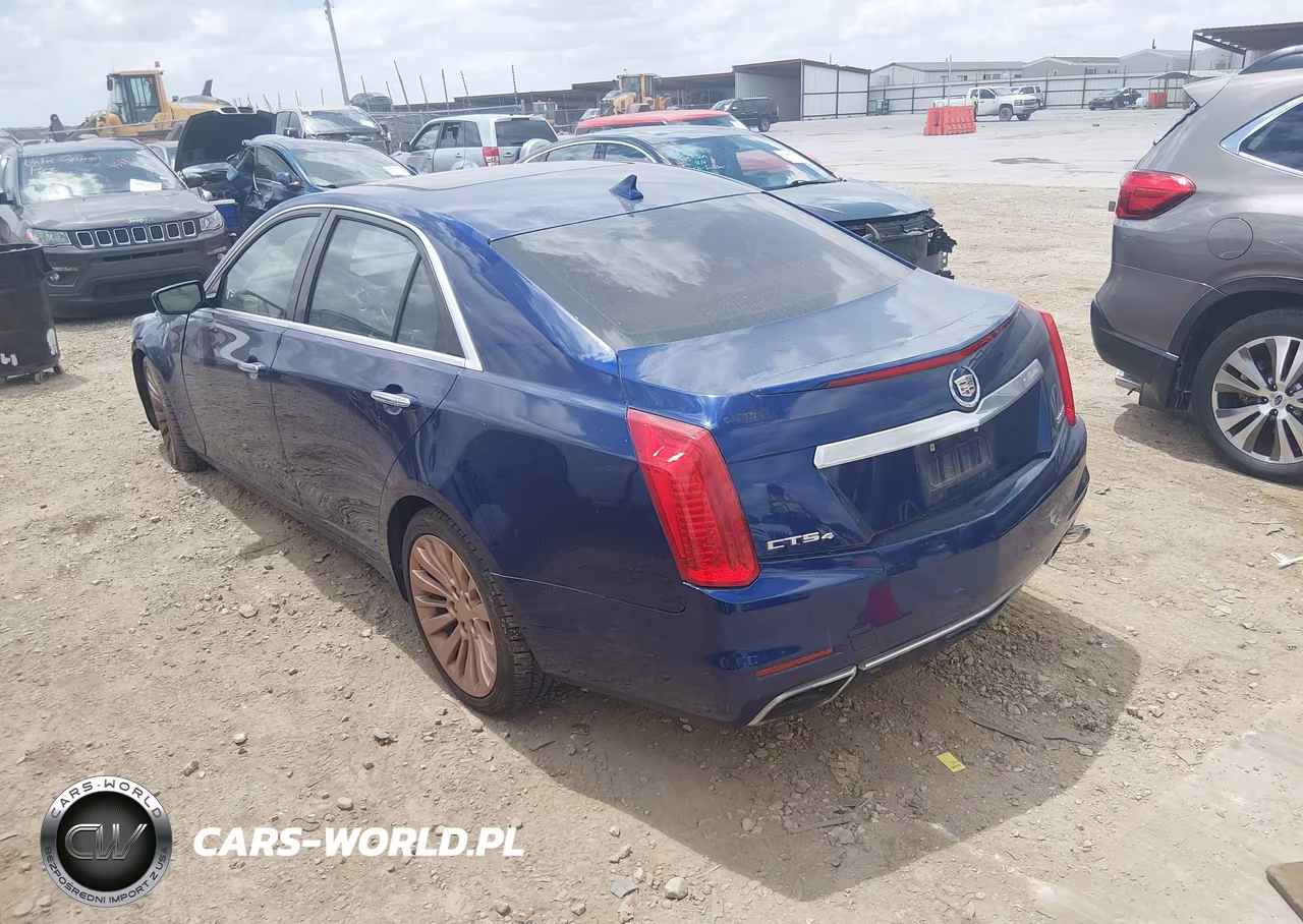 2014 Cadillac Cts Luxury VIN:1G6AX5SX1E0196497 - 3