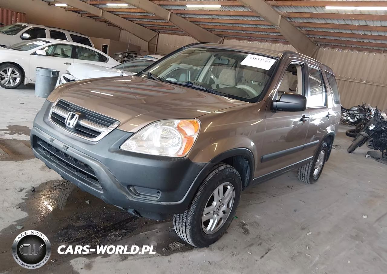 2002 Honda Cr-V Lx VIN:JHLRD68452C018892 - 2