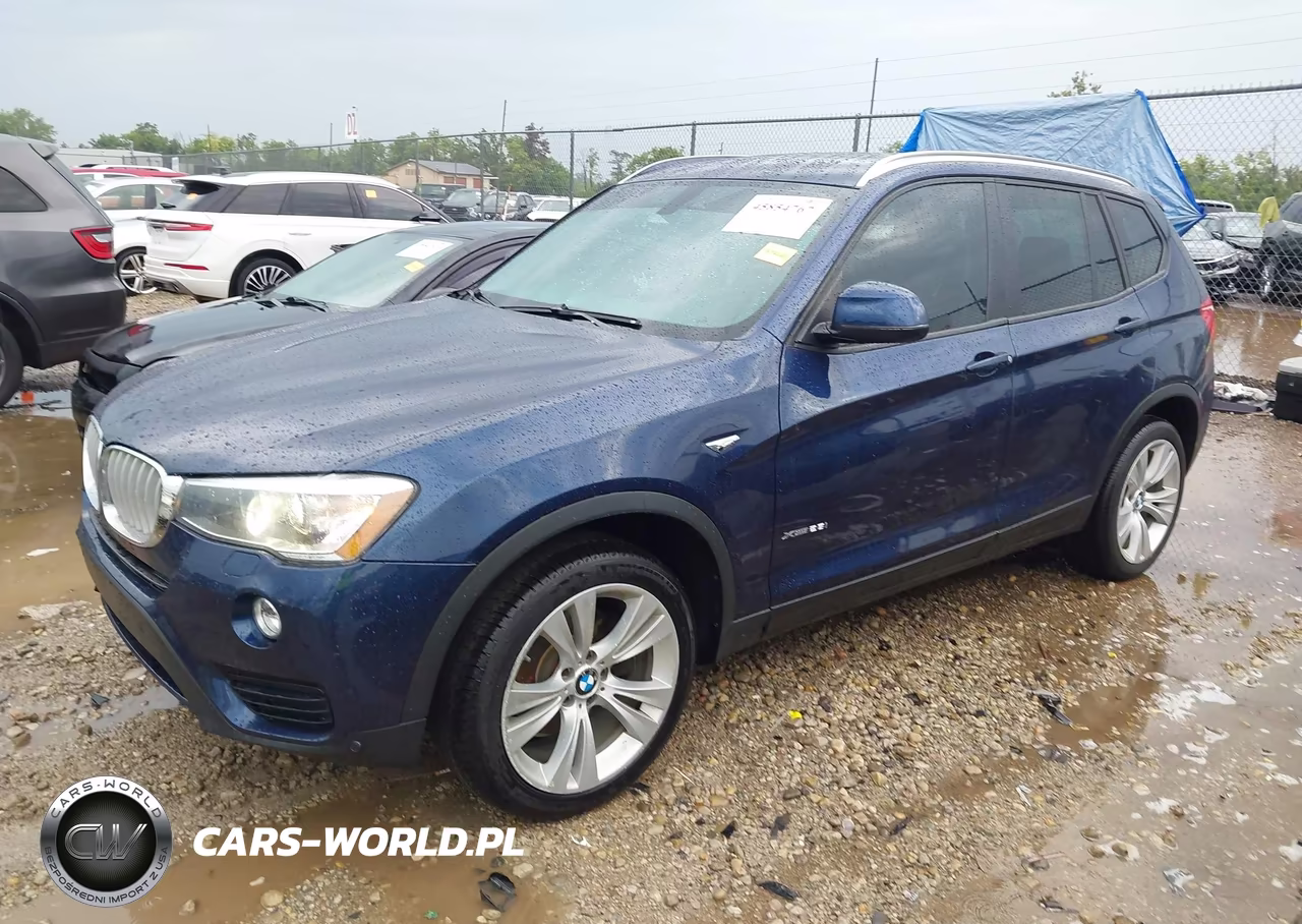 2016 BMW X3 xDrive28I VIN:5UXWX9C52G0D71254 - 2