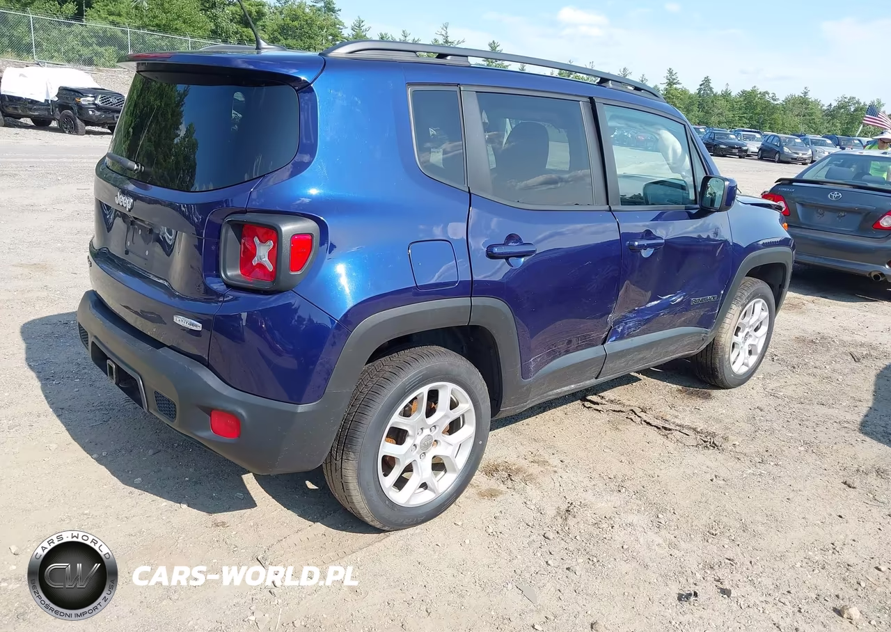 2016 Jeep Renegade Latitude VIN:ZACCJBBT3GPE12351 - 4