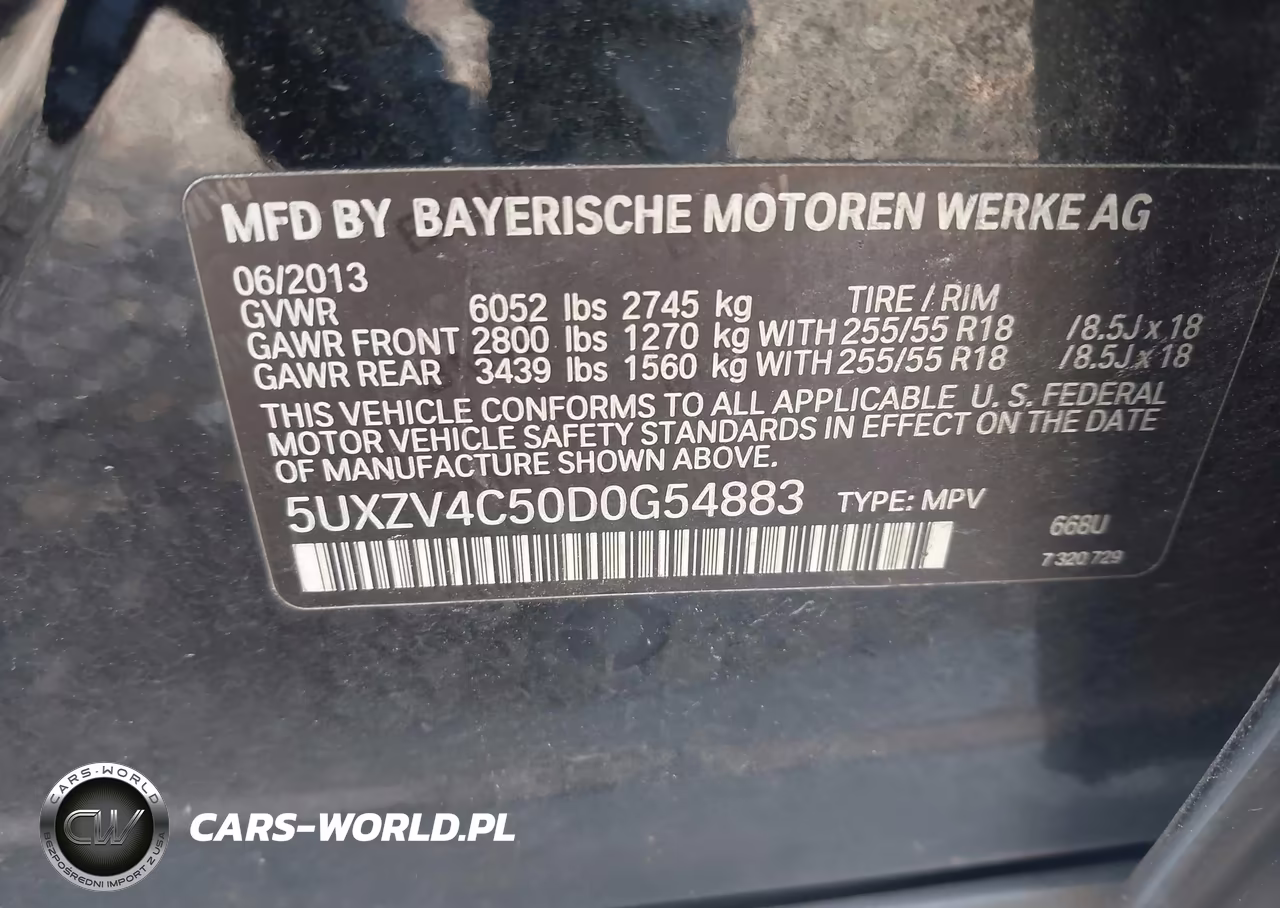 2013 BMW X5 xDrive35I-xDrive35I Premium-xDrive35I Sport Activity VIN:5UXZV4C50D0G54883 - 9