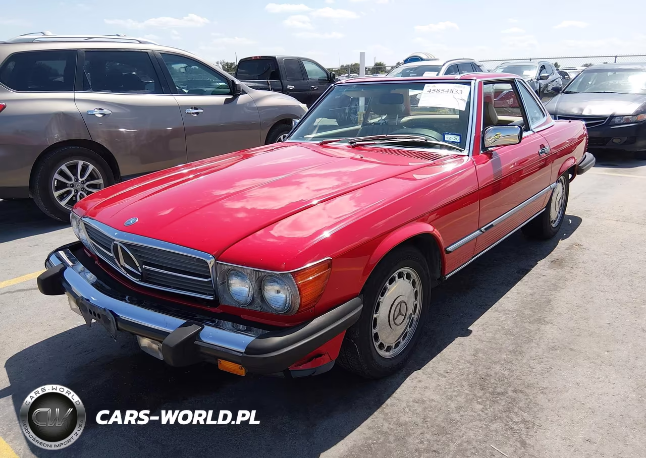 1989 Mercedes-Benz 560 Sl VIN:WDBBA48D3KA095878 - 2