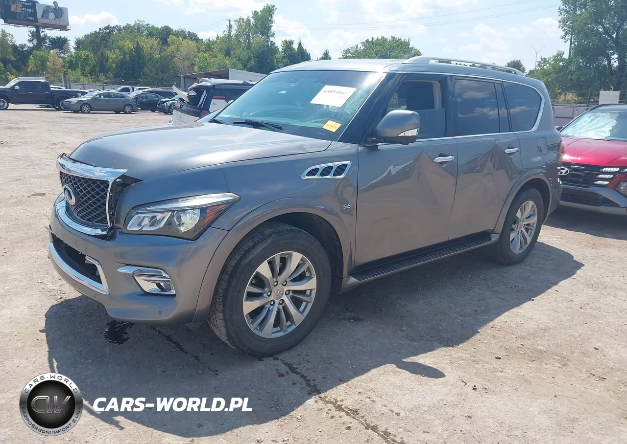 2017 Infiniti Qx80 VIN:JN8AZ2NE6H9156954 - 2