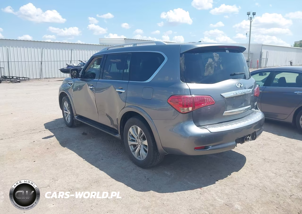 2017 Infiniti Qx80 VIN:JN8AZ2NE6H9156954 - 3