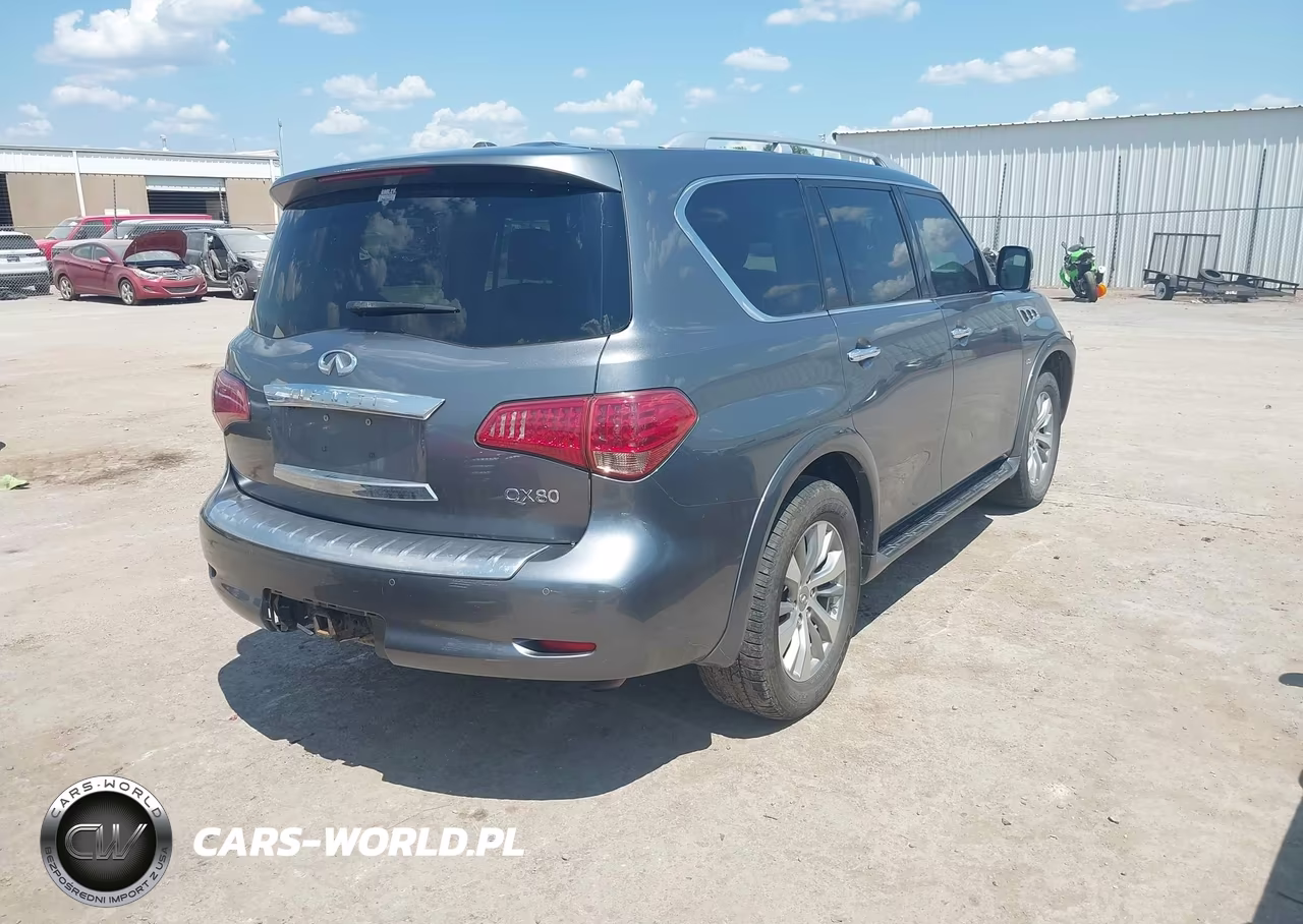 2017 Infiniti Qx80 VIN:JN8AZ2NE6H9156954 - 4
