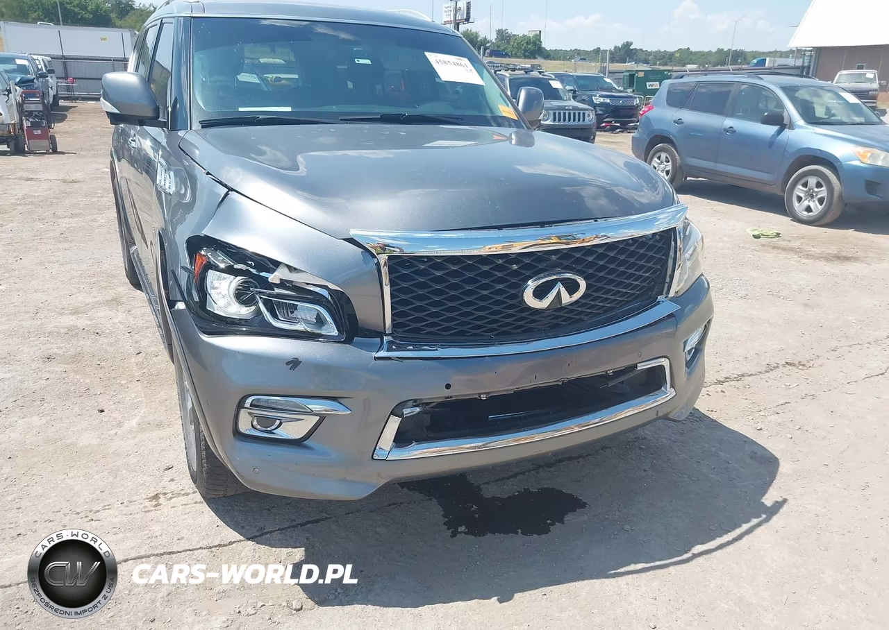 2017 Infiniti Qx80 VIN:JN8AZ2NE6H9156954 - 6