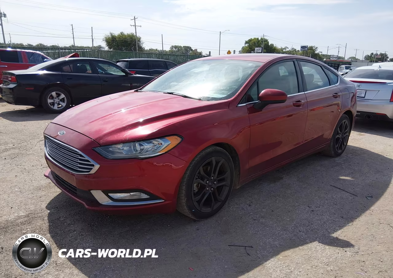 2018 Ford Fusion Se VIN:3FA6P0HD2JR218025 - 2