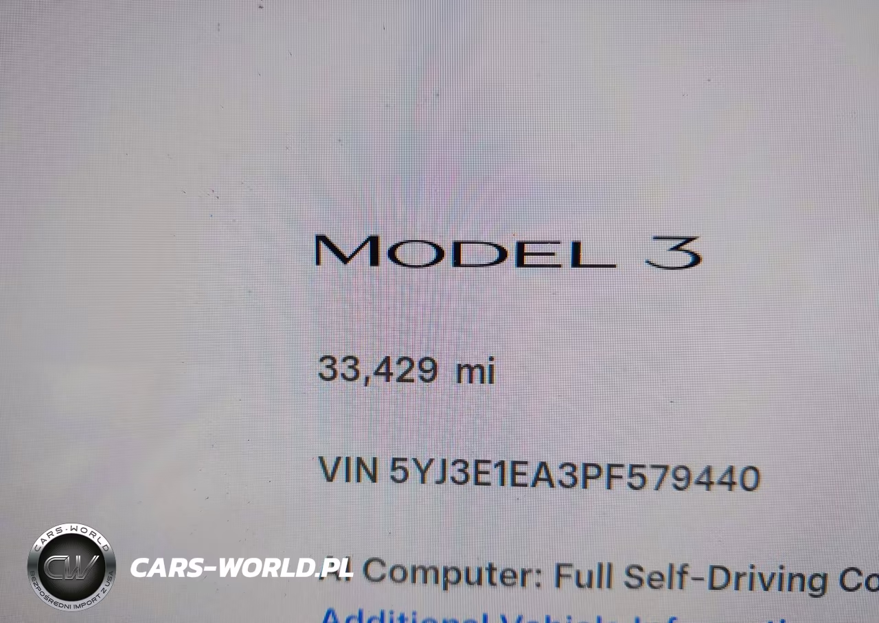 2023 Tesla Model 3 Rear-Wheel Drive VIN:5YJ3E1EA3PF579440 - 14