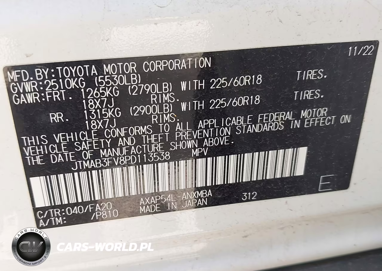 2023 Toyota Rav4 Prime Se VIN:JTMAB3FV8PD113538 - 9