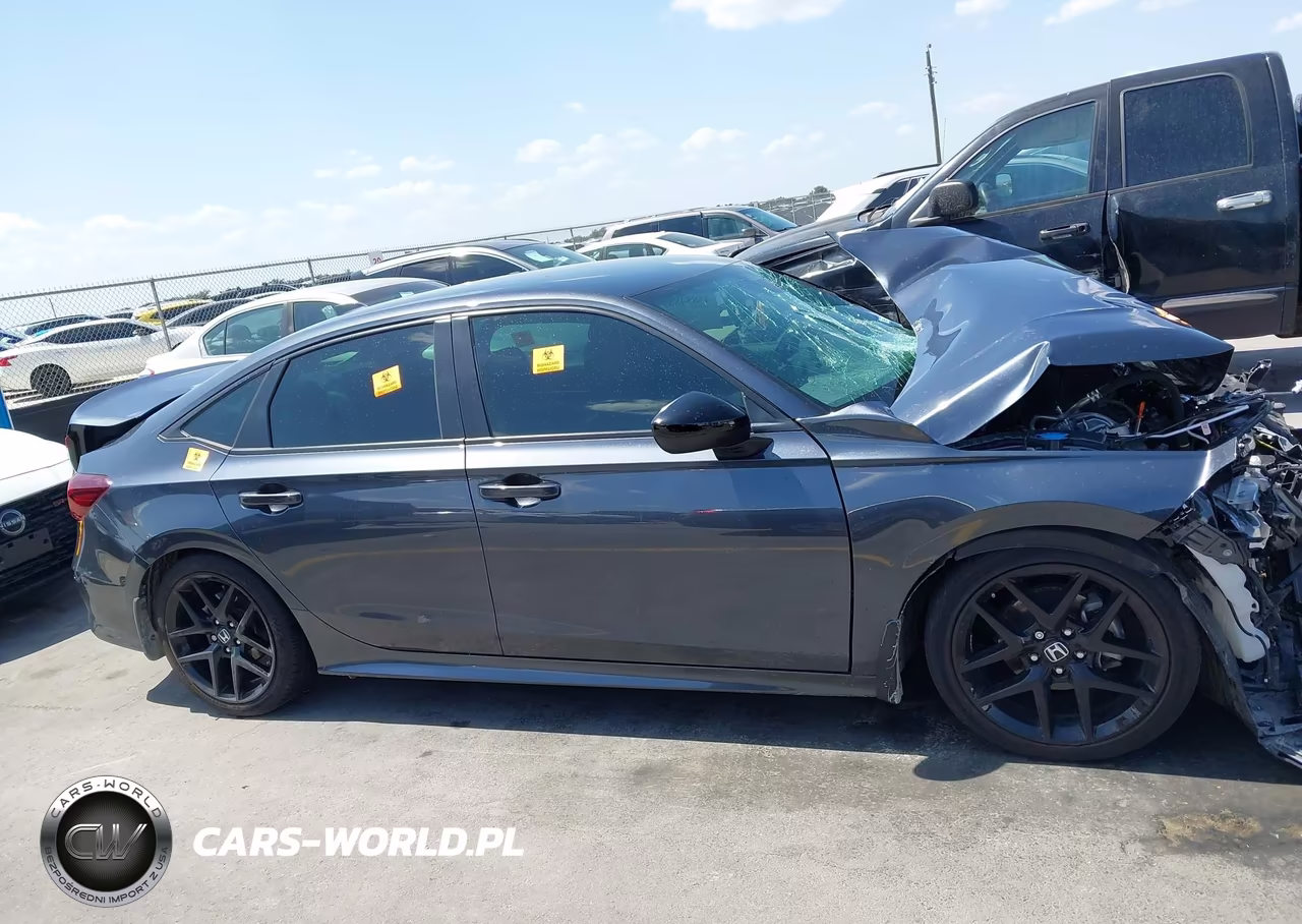 2025 Honda Civic Sport VIN:2HGFE2F56SH596208 - 14