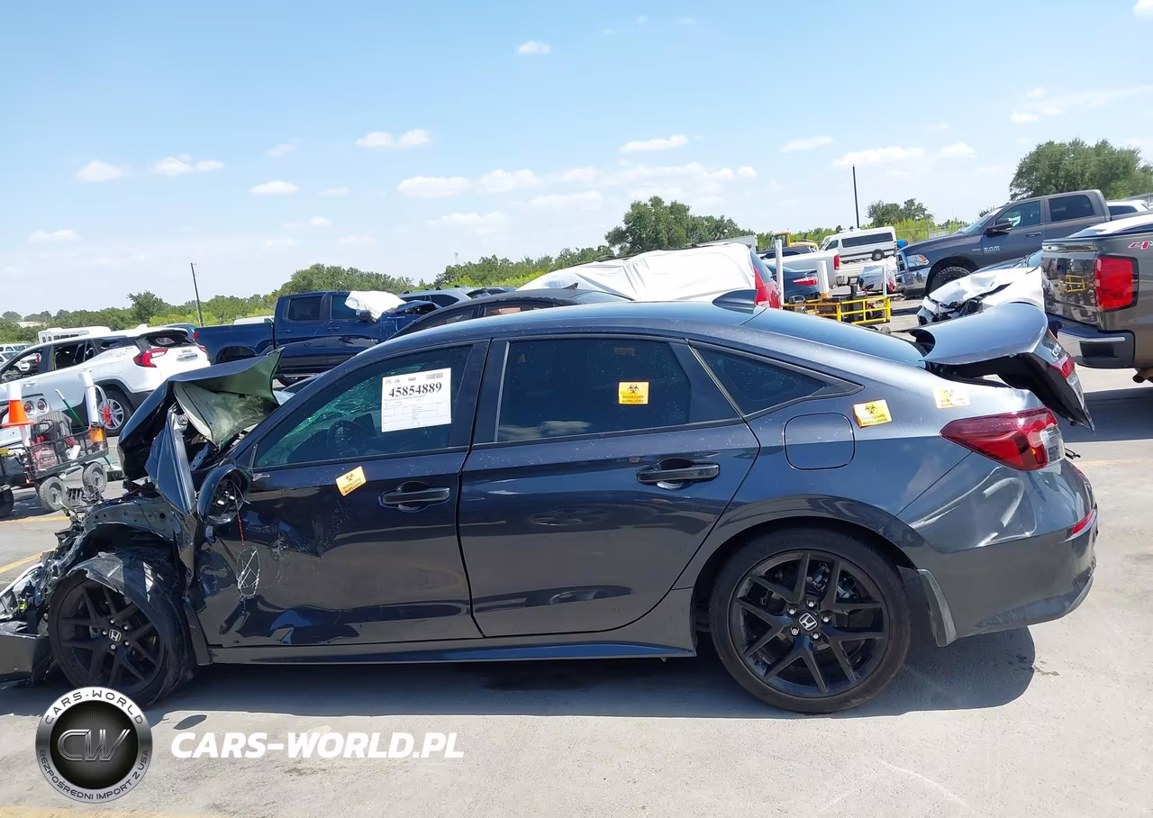 2025 Honda Civic Sport VIN:2HGFE2F56SH596208 - 15