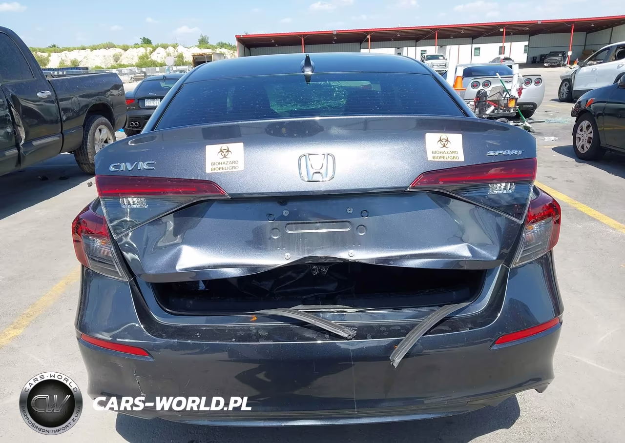 2025 Honda Civic Sport VIN:2HGFE2F56SH596208 - 17