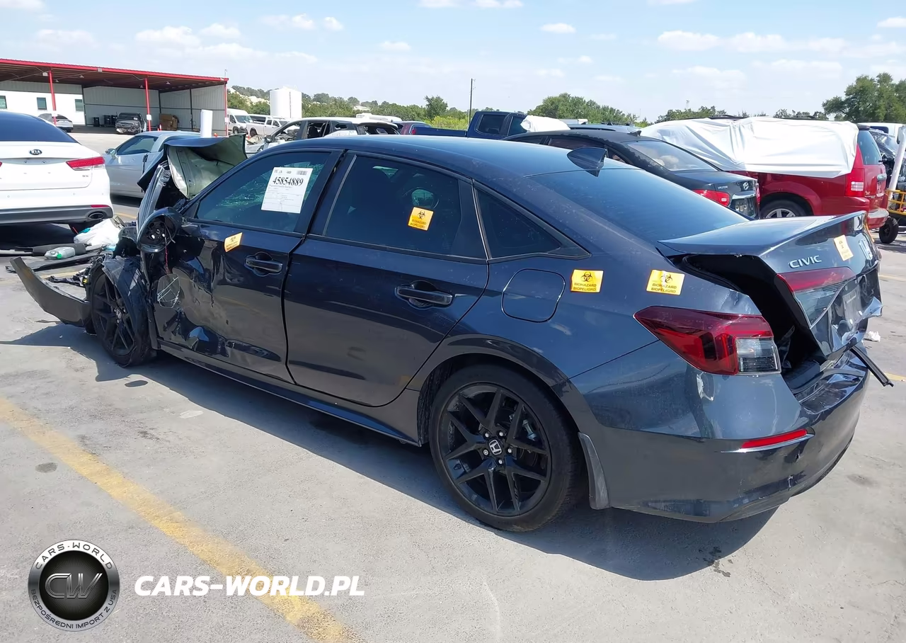 2025 Honda Civic Sport VIN:2HGFE2F56SH596208 - 3