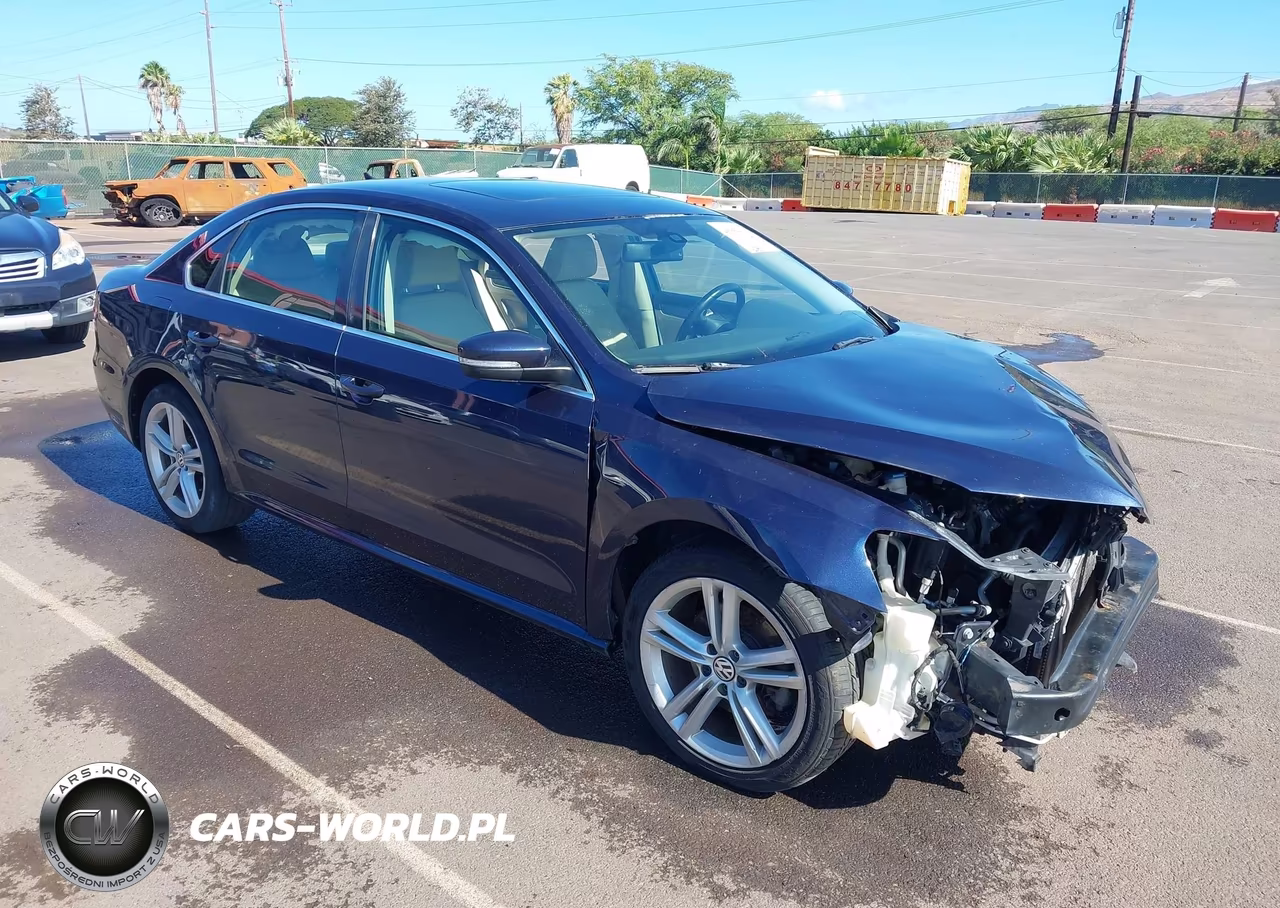 2014 Volkswagen Passat 2.0L Tdi Se VIN:1VWBN7A36EC085814 - 1