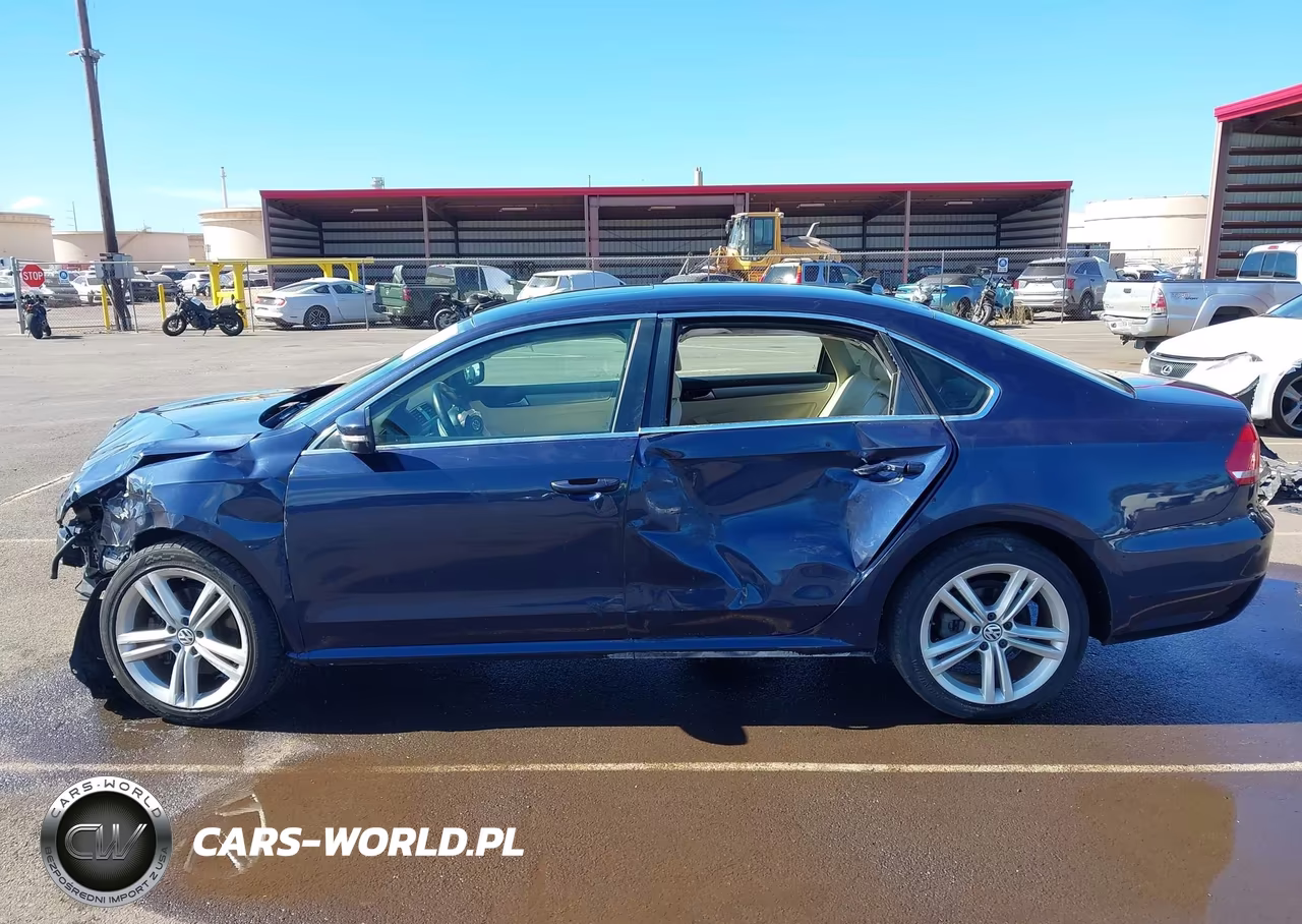2014 Volkswagen Passat 2.0L Tdi Se VIN:1VWBN7A36EC085814 - 15