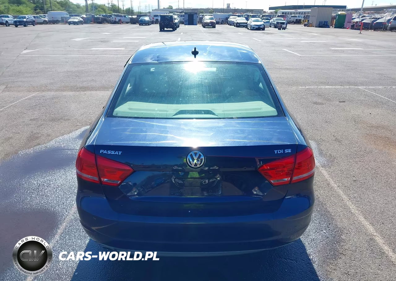 2014 Volkswagen Passat 2.0L Tdi Se VIN:1VWBN7A36EC085814 - 17