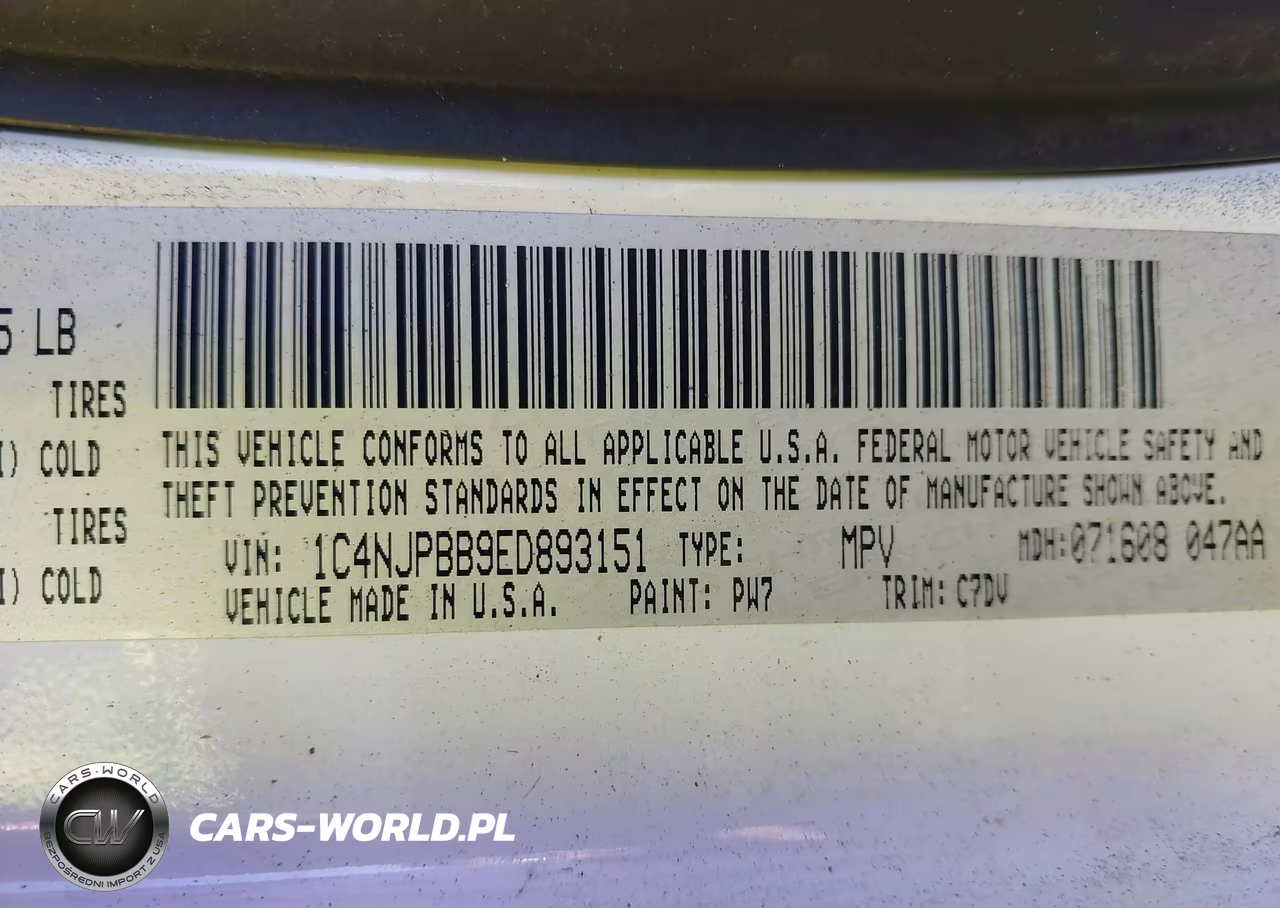 2014 Jeep Patriot Sport VIN:1C4NJPBB9ED893151 - 9