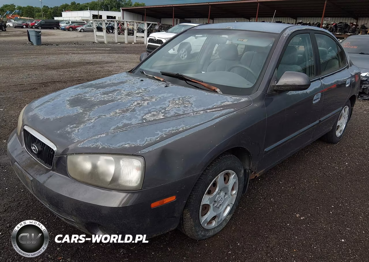 2002 Hyundai Elantra Gls VIN:KMHDN45DX2U342195 - 2