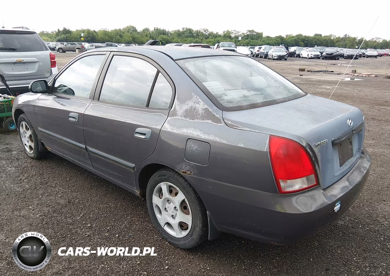 2002 Hyundai Elantra Gls VIN:KMHDN45DX2U342195 - 3