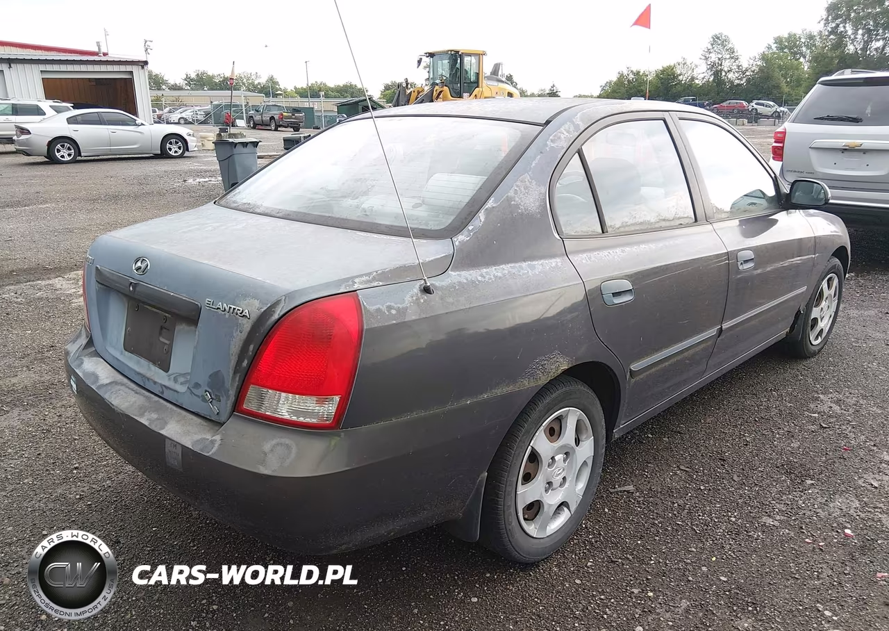2002 Hyundai Elantra Gls VIN:KMHDN45DX2U342195 - 4