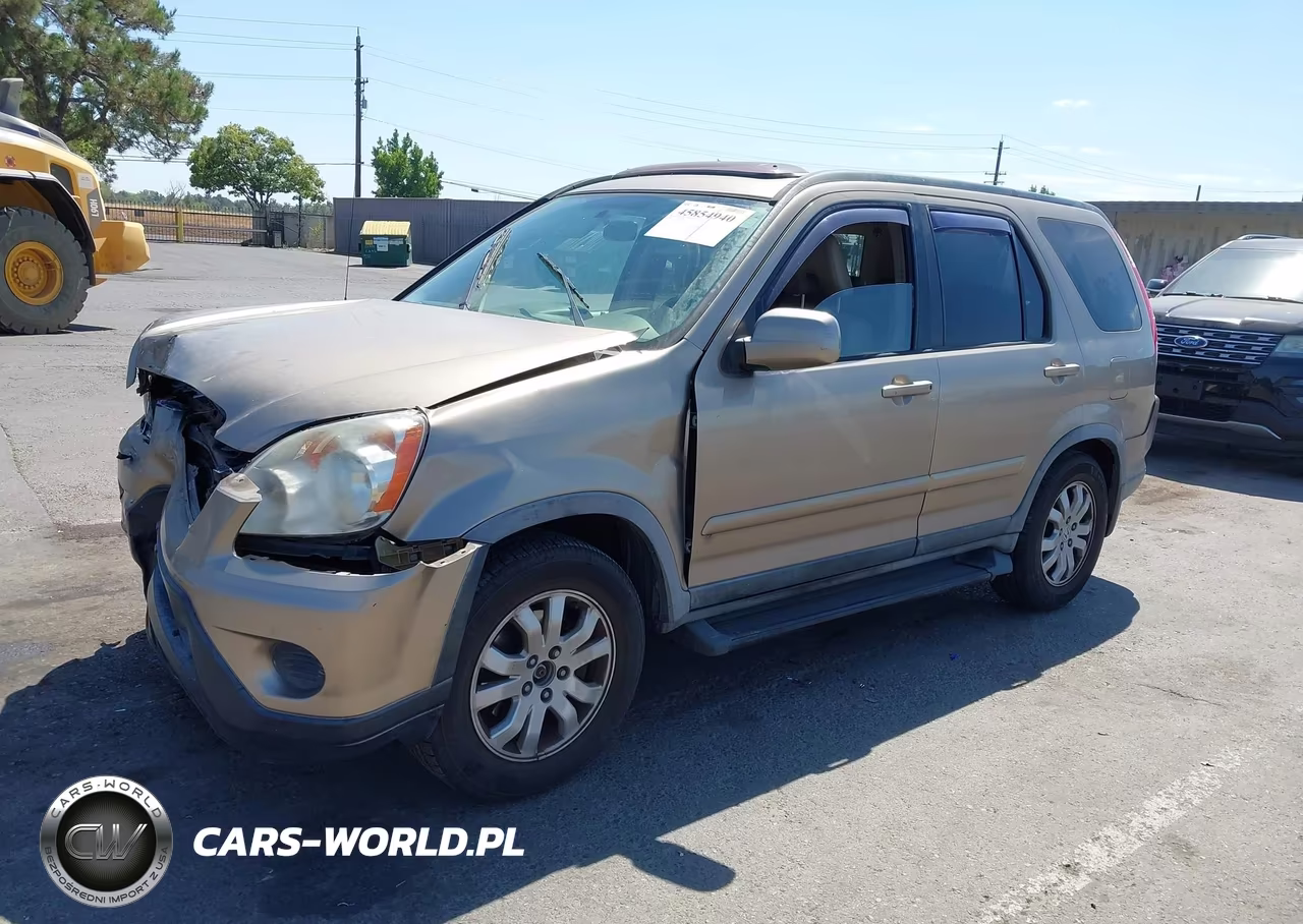 2006 Honda Cr-V Se VIN:JHLRD78946C050269 - 2