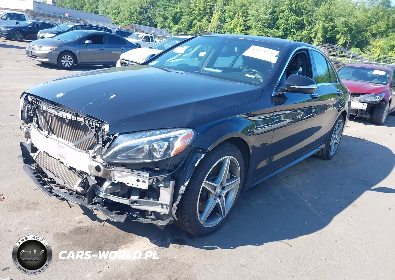 2015 Mercedes-Benz C 300 Sport 4Matic VIN:55SWF4KB8FU051088 - 2