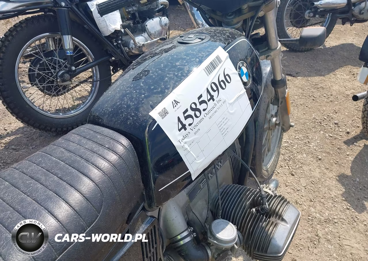 1979 BMW Motorcycle R65 VIN:6381403 - 8