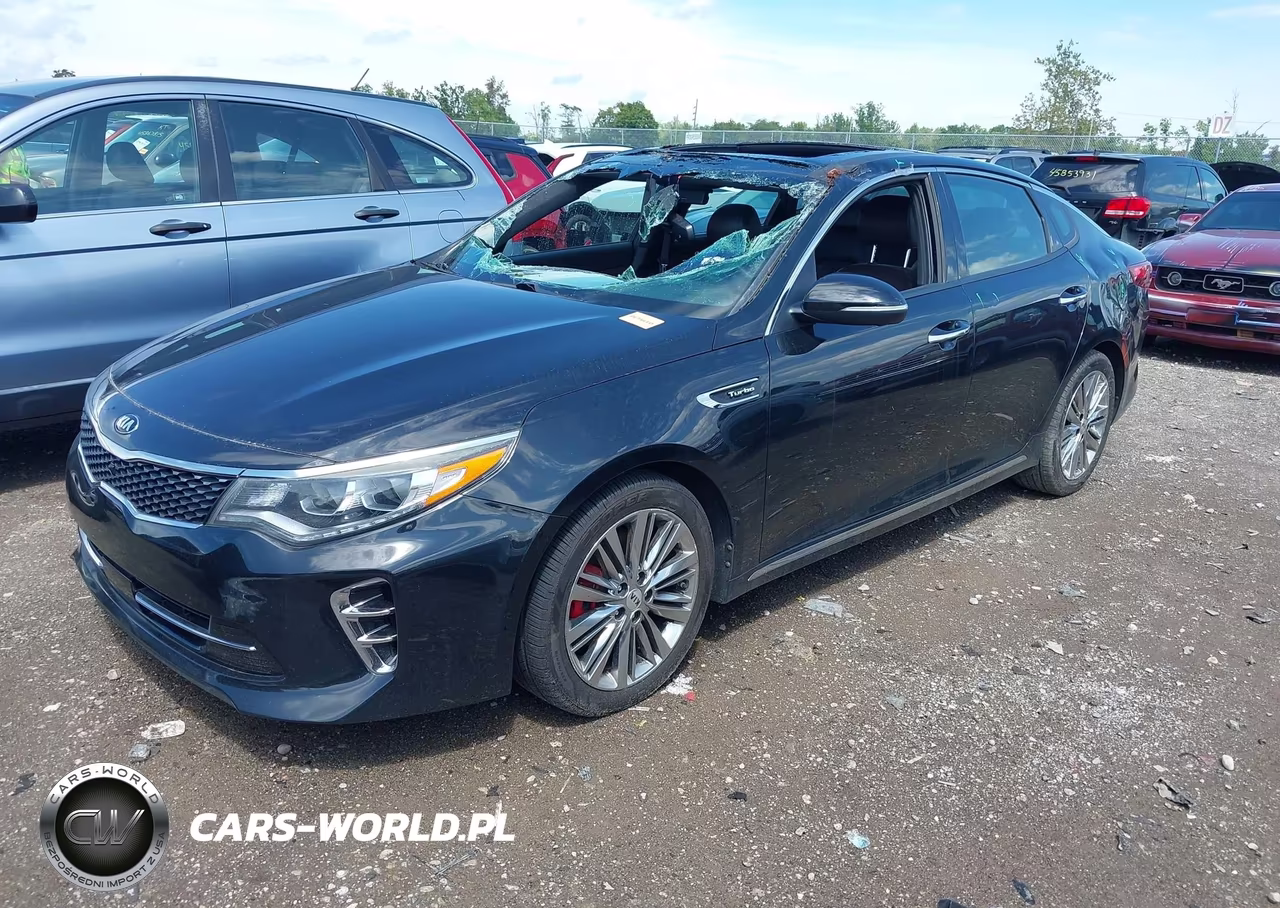 2017 Kia Optima Sxl Turbo VIN:5XXGV4L22HG147354 - 2