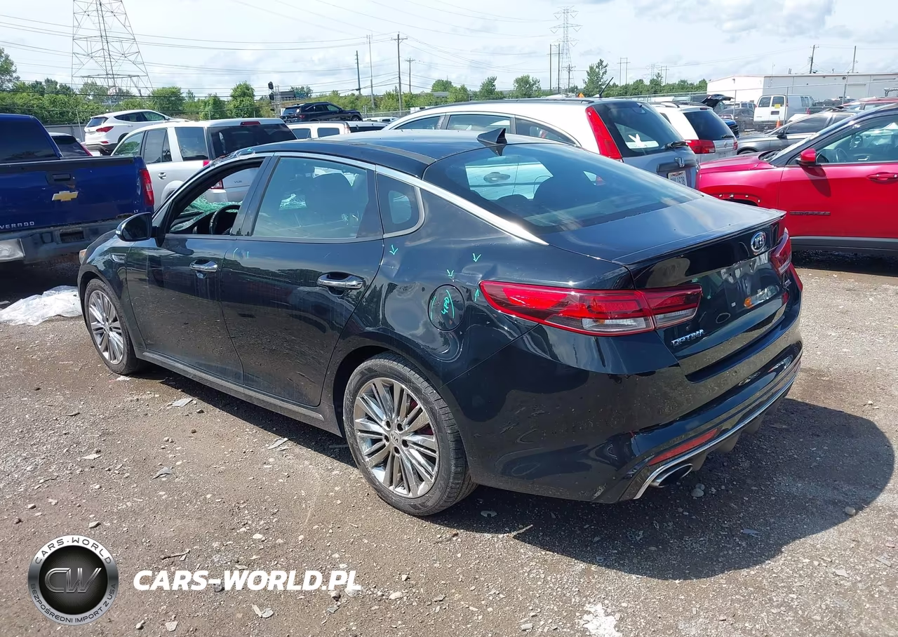 2017 Kia Optima Sxl Turbo VIN:5XXGV4L22HG147354 - 3