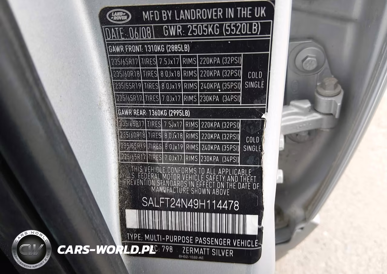 2009 Land Rover Lr2 Hse Technology VIN:SALFT24N49H114478 - 9