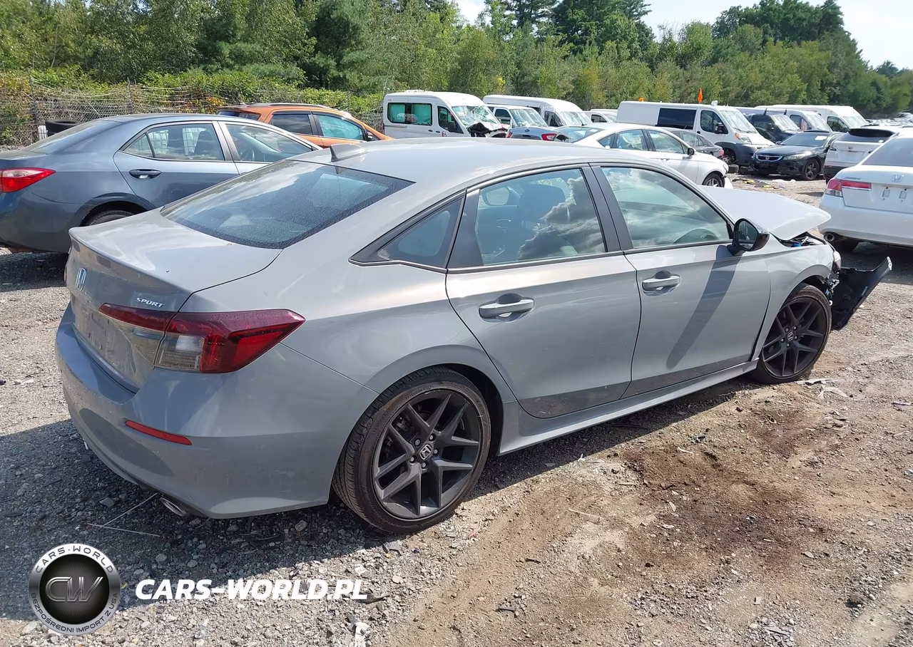 2025 Honda Civic Sport VIN:2HGFE2F55SH558517 - 4
