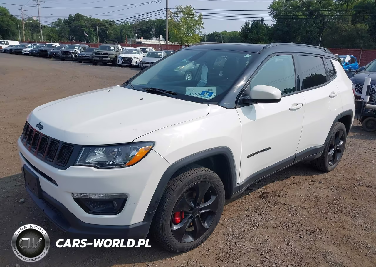 2020 Jeep Compass Altitude 4X4 VIN:3C4NJDBB2LT168450 - 2