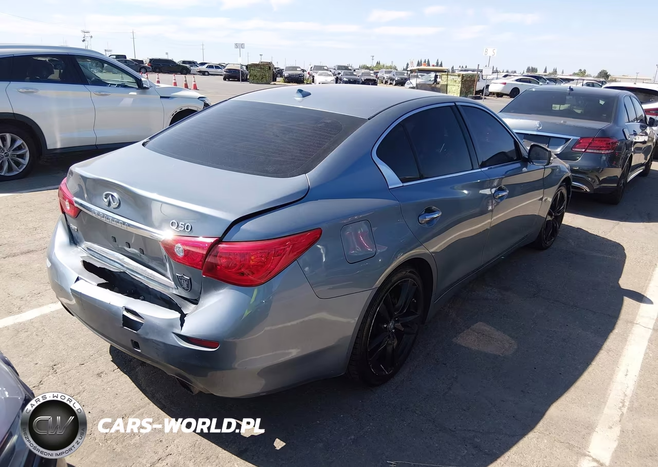 2015 Infiniti Q50 Premium VIN:JN1BV7AR5FM406876 - 4
