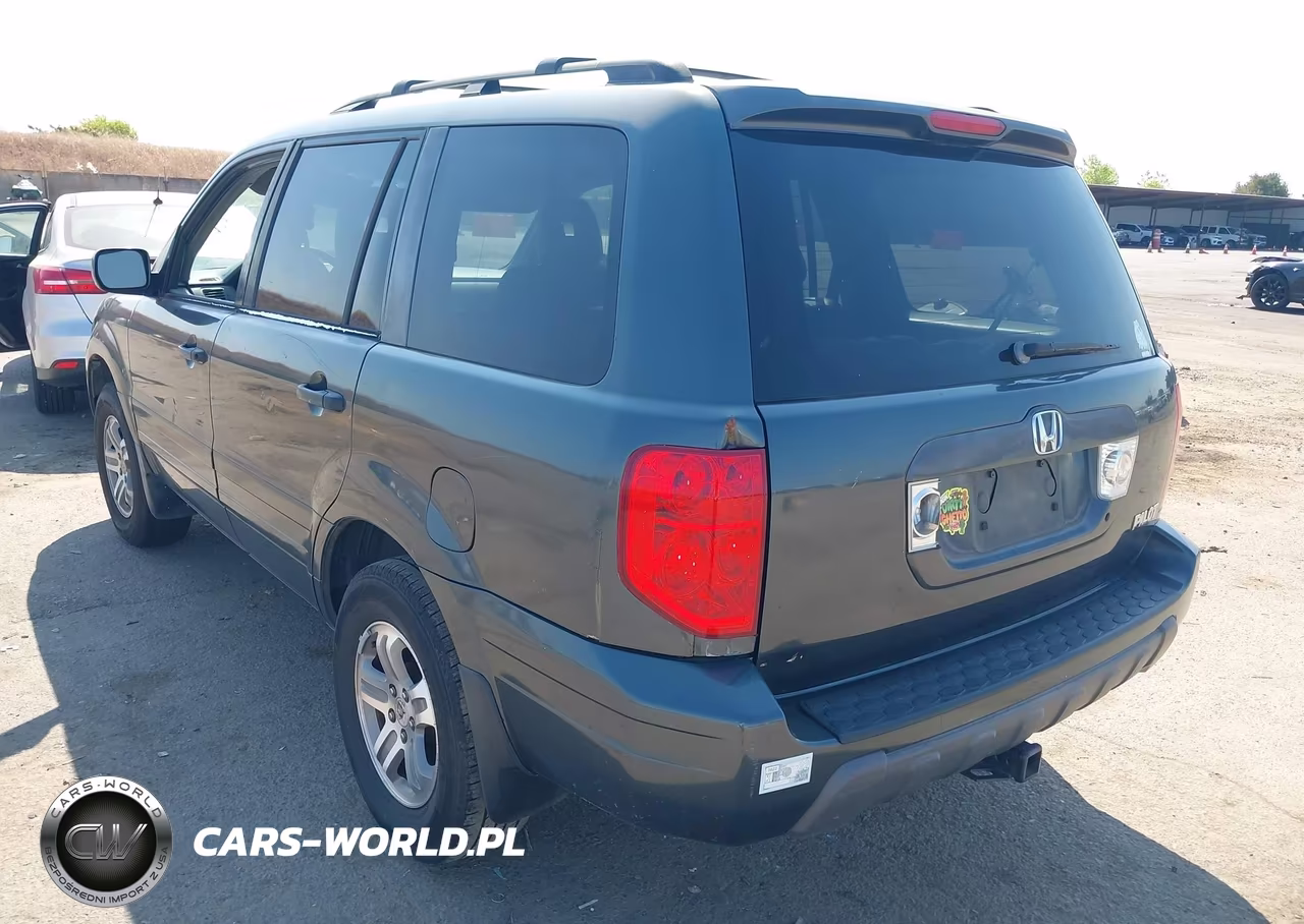 2003 Honda Pilot Ex VIN:2HKYF18483H547734 - 3