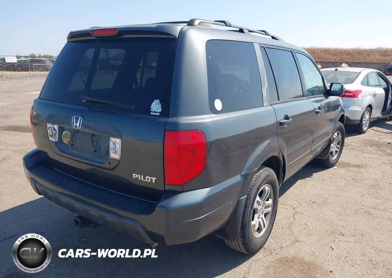 2003 Honda Pilot Ex VIN:2HKYF18483H547734 - 4