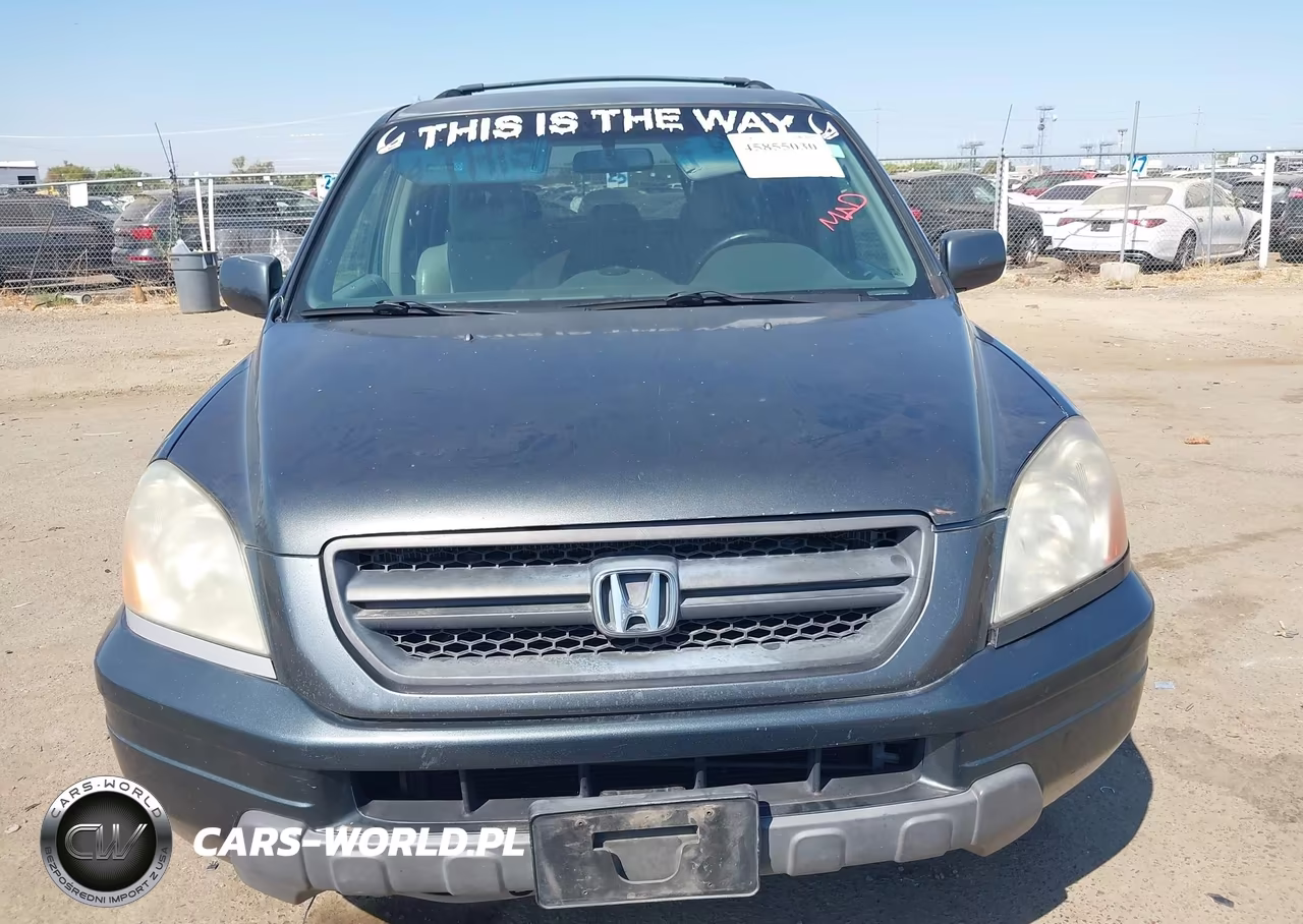 2003 Honda Pilot Ex VIN:2HKYF18483H547734 - 6