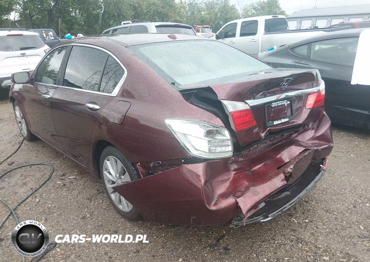 2015 Honda Accord Ex-L V-6 VIN:1HGCR3F8XFA036641 - 3
