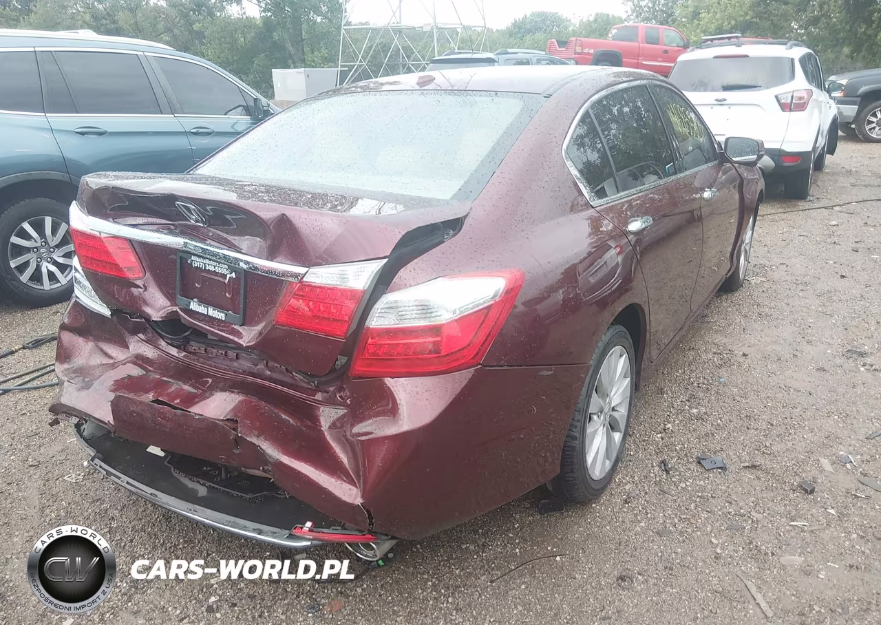 2015 Honda Accord Ex-L V-6 VIN:1HGCR3F8XFA036641 - 4