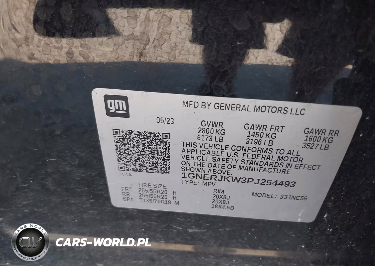 2023 Chevrolet Traverse Fwd Rs VIN:1GNERJKW3PJ254493 - 9
