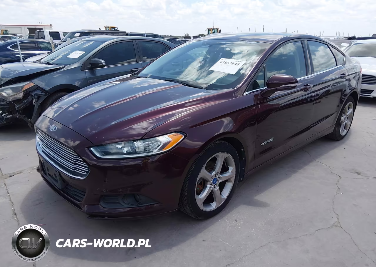 2013 Ford Fusion Hybrid Se VIN:3FA6P0LU8DR137123 - 2