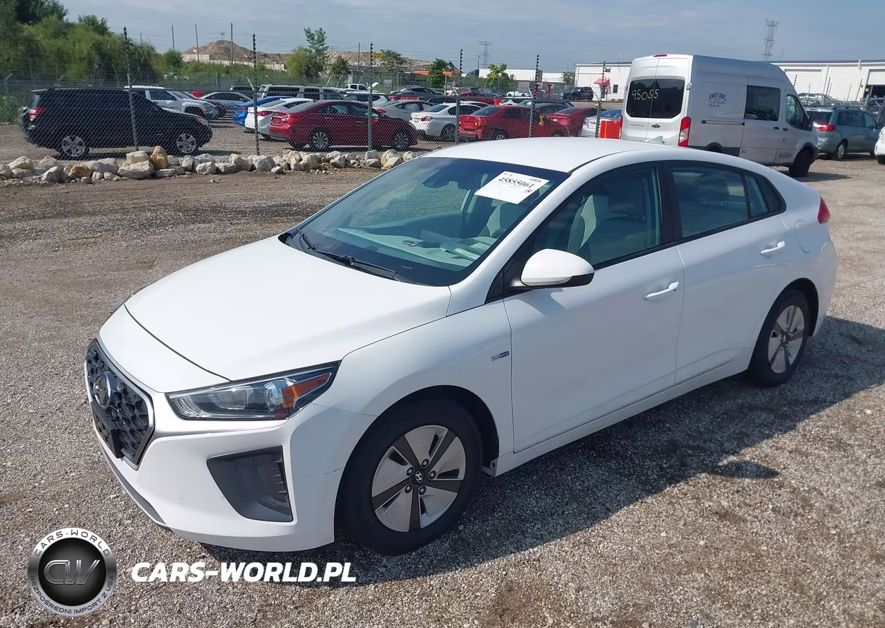 2020 Hyundai Ioniq Hybrid Blue VIN:KMHC65LC7LU232022 - 2