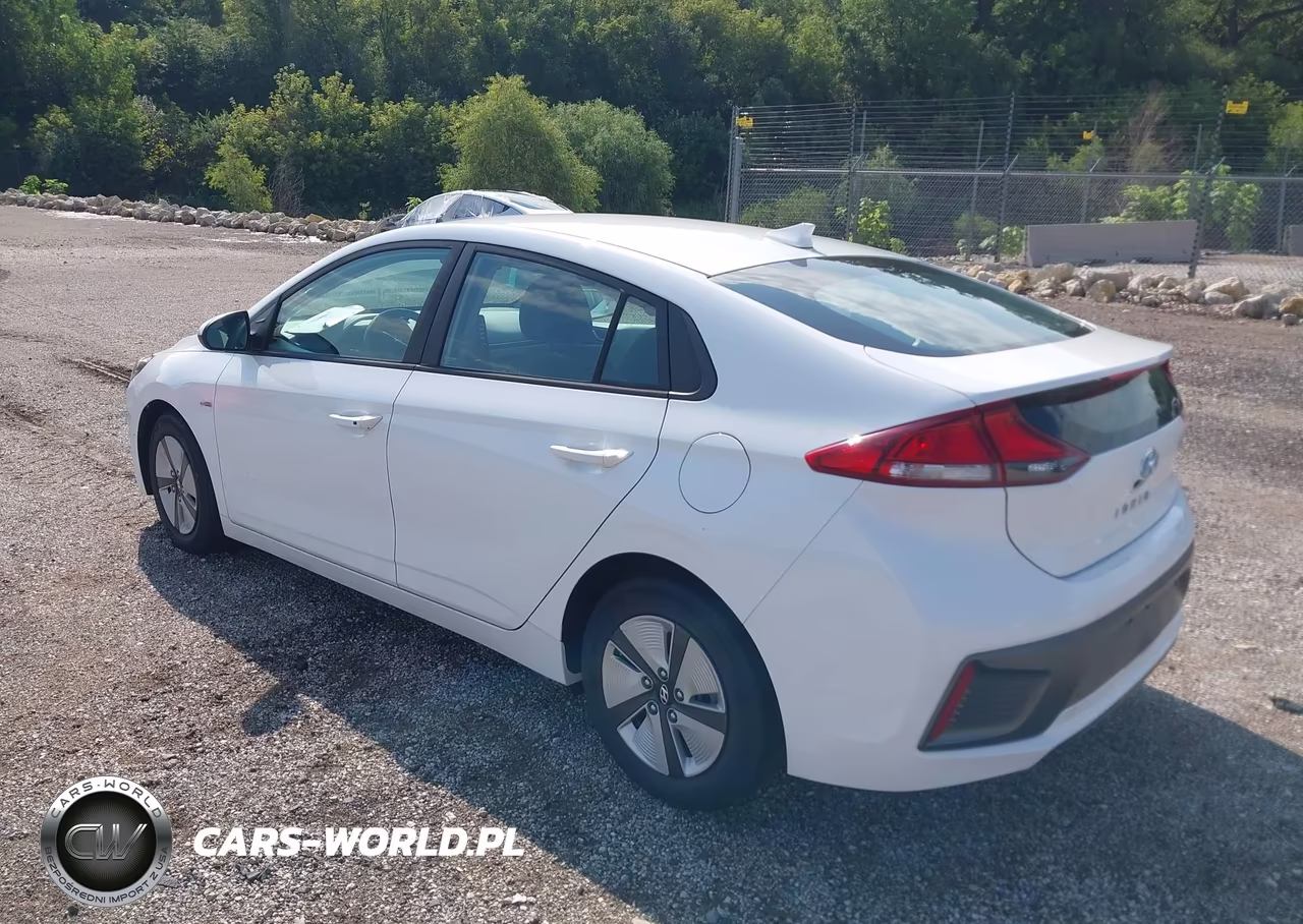 2020 Hyundai Ioniq Hybrid Blue VIN:KMHC65LC7LU232022 - 3