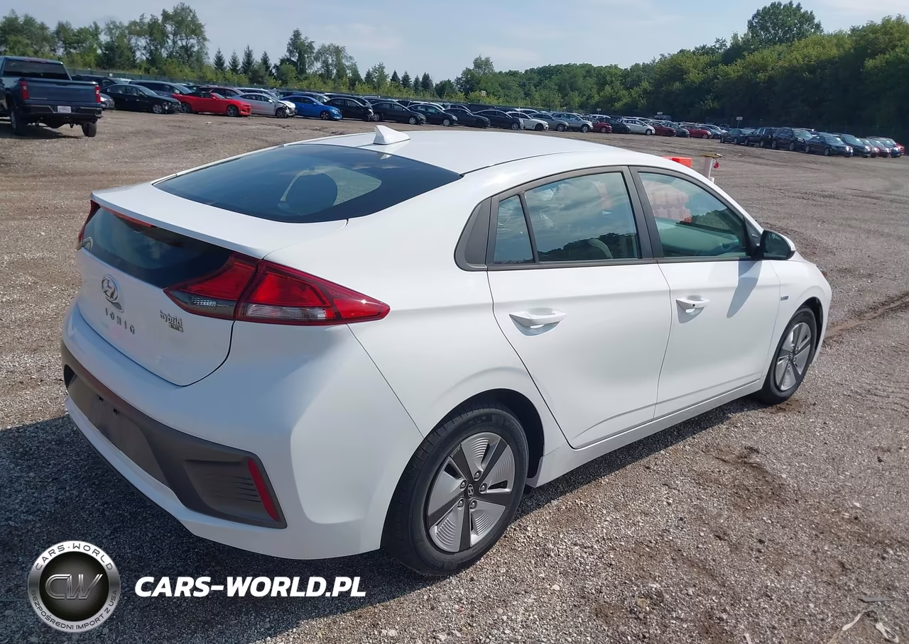 2020 Hyundai Ioniq Hybrid Blue VIN:KMHC65LC7LU232022 - 4