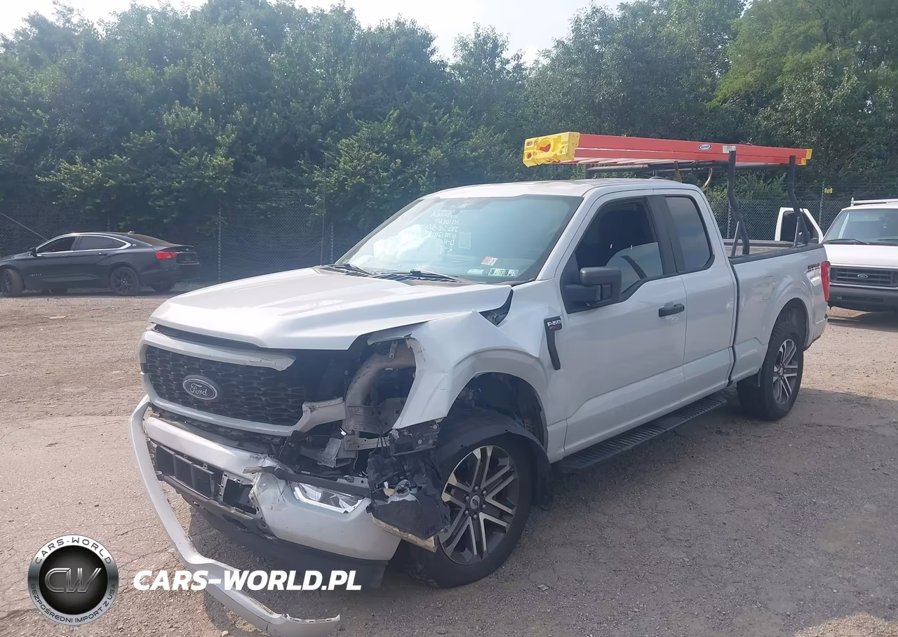 2021 Ford F-150 Xl VIN:1FTEX1EP5MKE51593 - 2