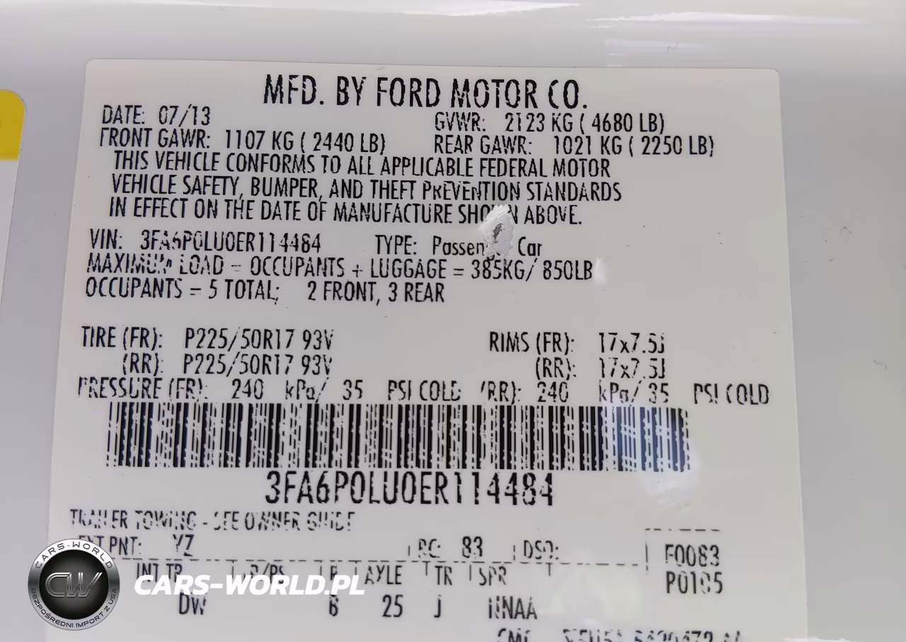 2014 Ford Fusion Hybrid Se VIN:3FA6P0LU0ER114484 - 9