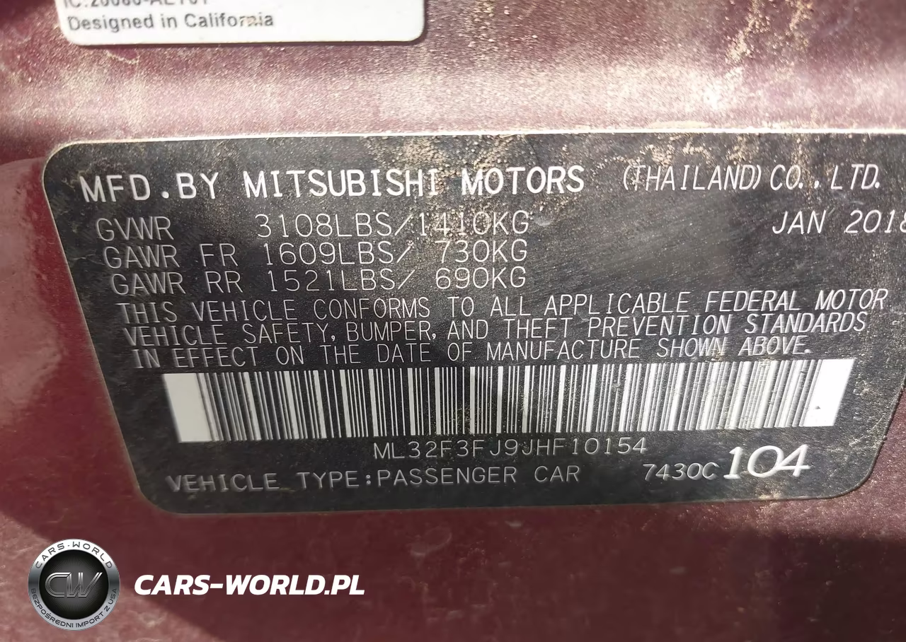 2018 Mitsubishi Mirage G4 Es VIN:ML32F3FJ9JHF10154 - 9
