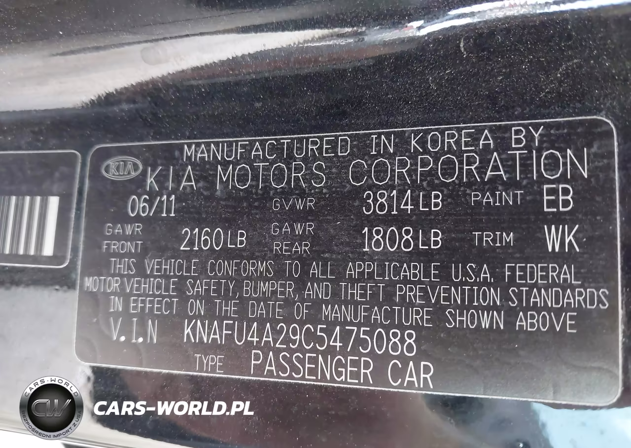 2012 Kia Forte Ex VIN:KNAFU4A29C5475088 - 9