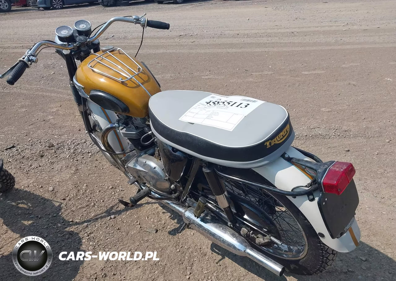 1965 Triumph Motorcycle VIN:TR6SRDU22388 - 3
