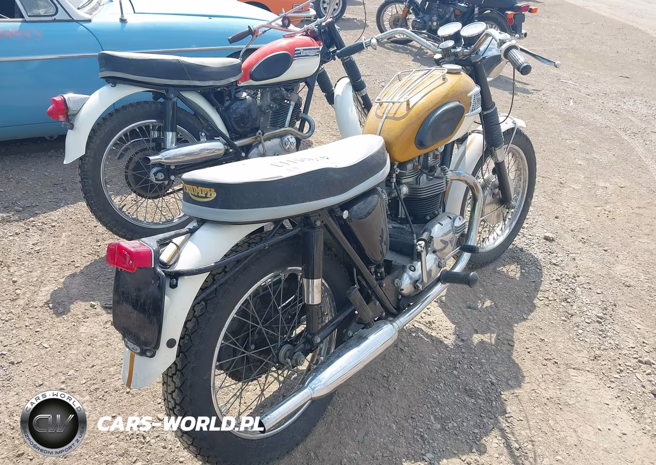 1965 Triumph Motorcycle VIN:TR6SRDU22388 - 4